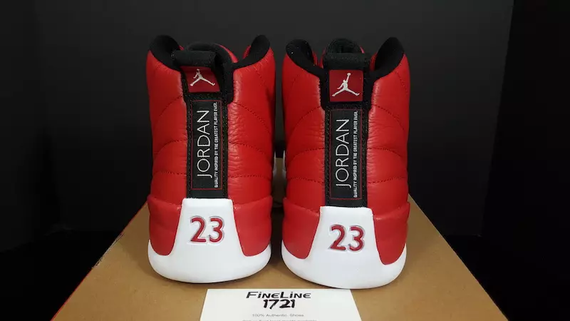 Air Jordan 12 Alternate Gym အနီရောင် အဖြူရောင်