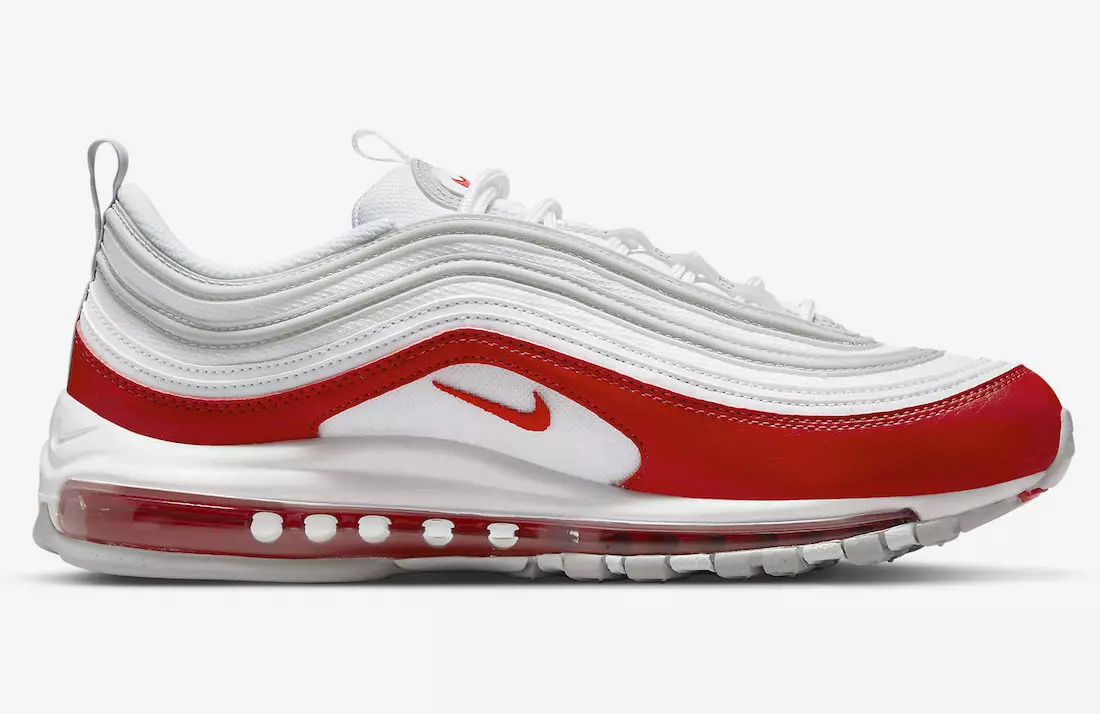 Nike Air Max 97 White Red DX8964-100 Шығарылған күні