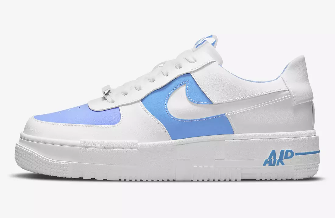 Nike Air Force 1 Pixel White Powder Blue University Blue DN4230-414 Data e publikimit