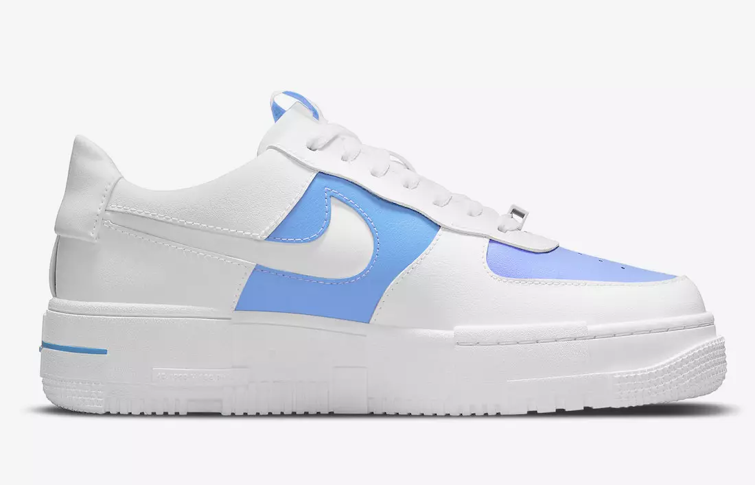 Nike Air Force 1 Pixel White Powder Blue University Blue DN4230-414 Julkaisupäivä