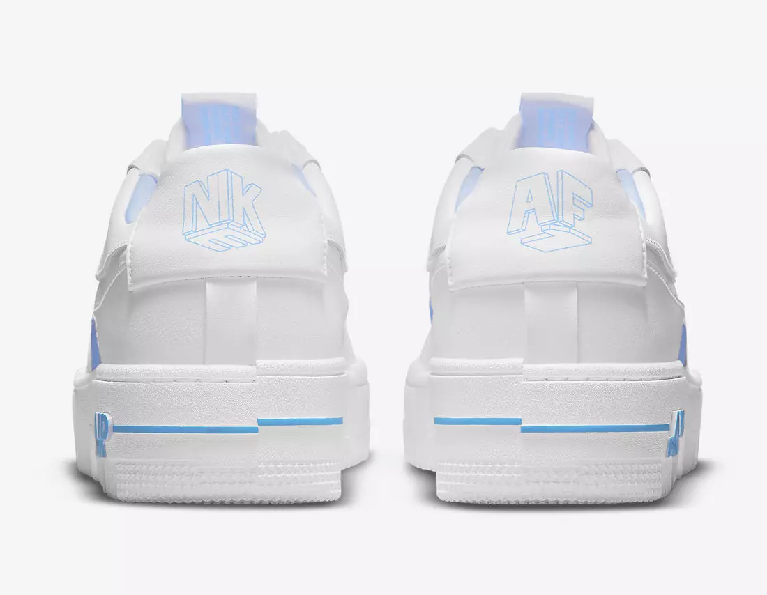 Nike Air Force 1 Pixel White Powder Blue University Blue DN4230-414 Ngày phát hành