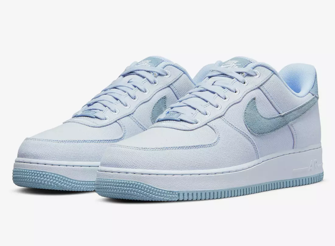 Nike Air Force 1 Low Dipped in Blue Dye