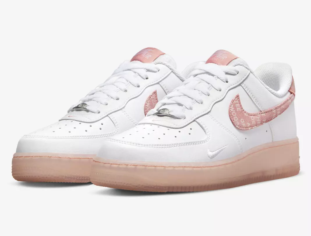 Nike Air Force 1 Low White Pink DQ5019-100 Թողարկման ամսաթիվ