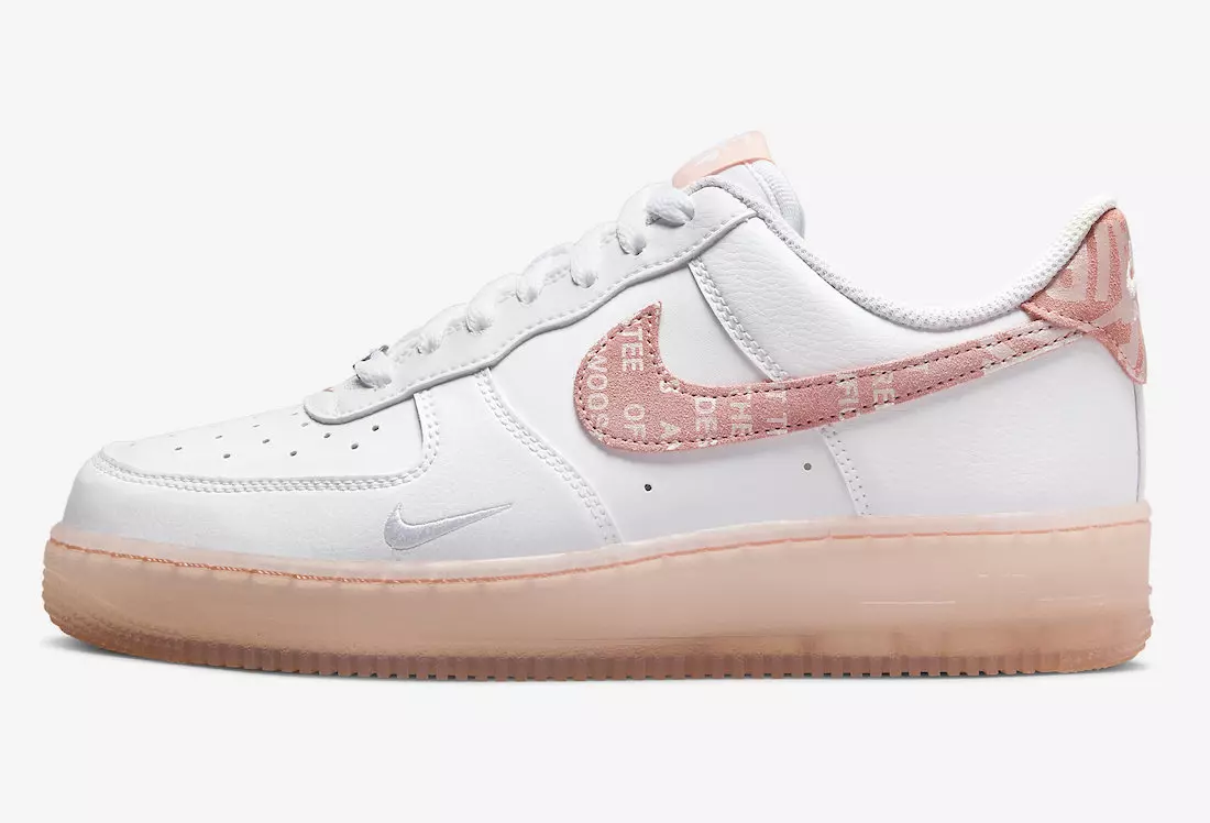 Nike Air Force 1 Low White Pink DQ5019-100 Data ta 'Ħruġ