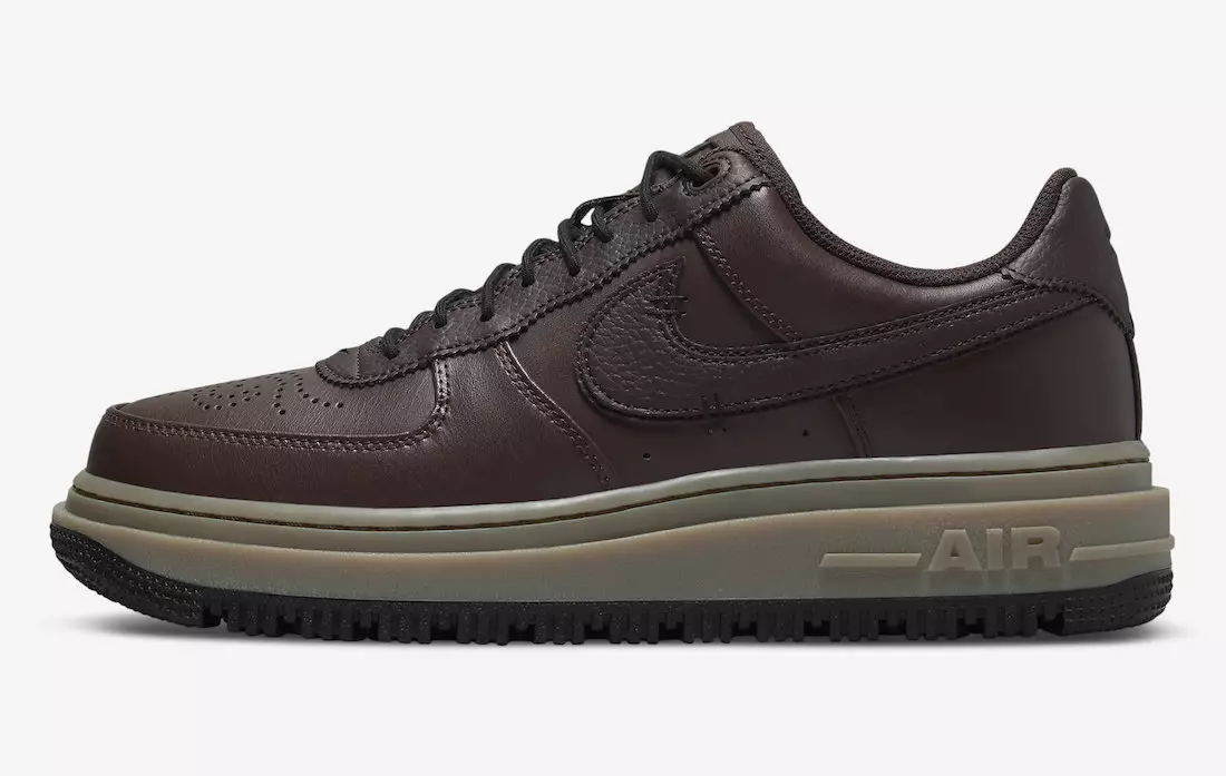 Datum vydání Nike Air Force 1 Luxe Brown Basalt