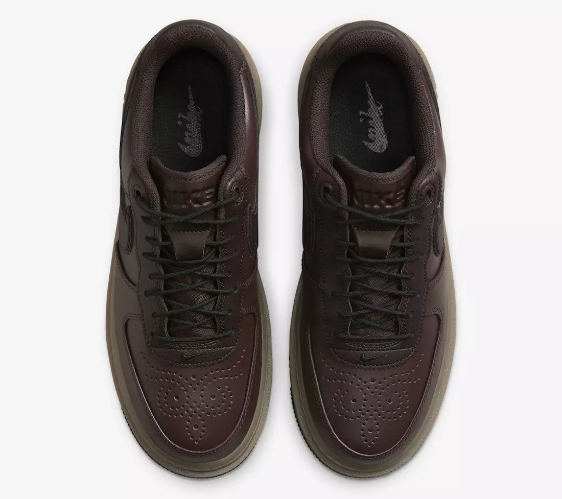 Útgáfudagur Nike Air Force 1 Luxe Brown Basalt