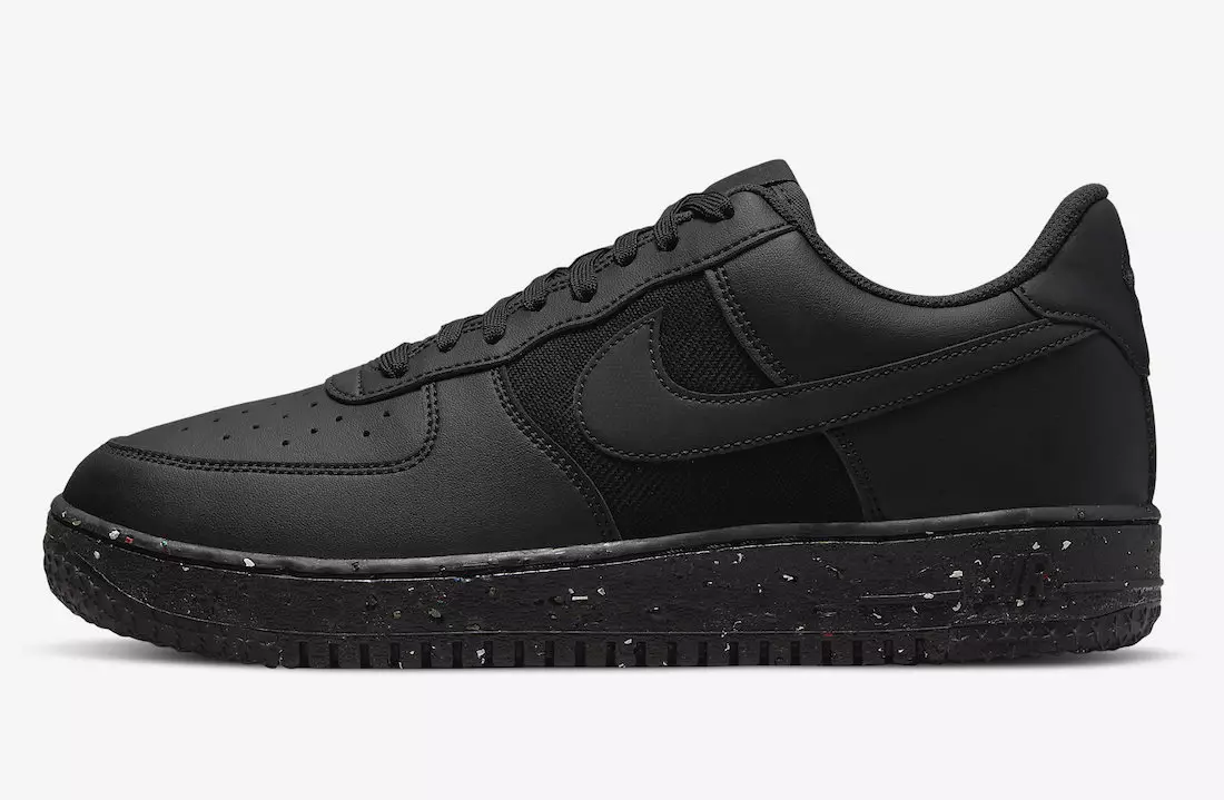 Nike Air Force 1 Low Crater Black DH8083-001 Tarehe ya Kutolewa