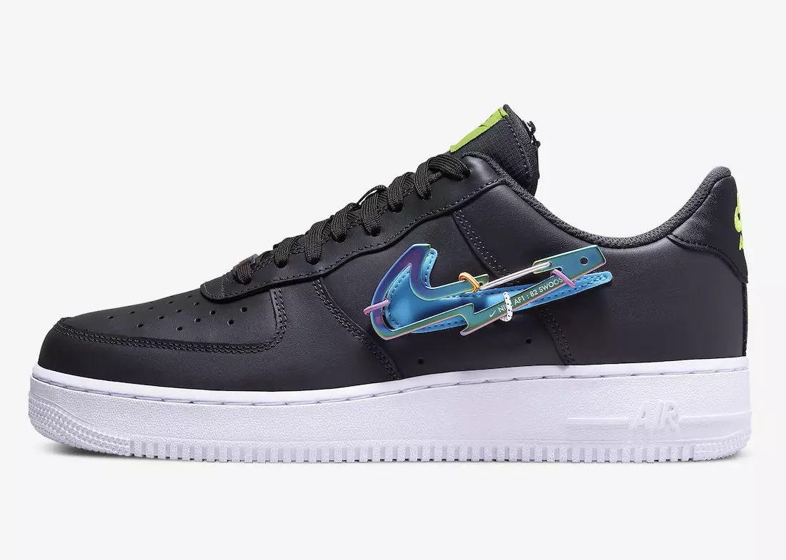 Nike Air Force 1 Low با Swoosh کارابین رنگین کمانی رونمایی شد