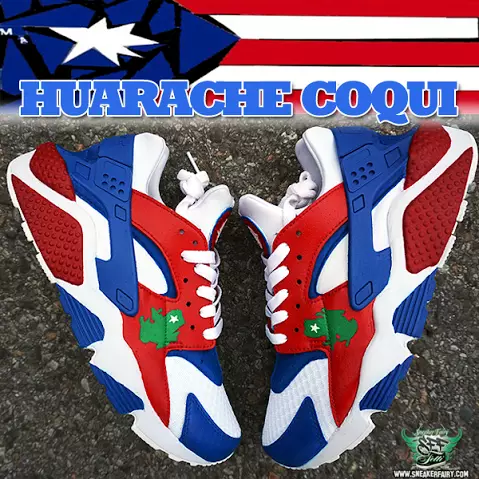 Nike Huarache Coqui personalizzato