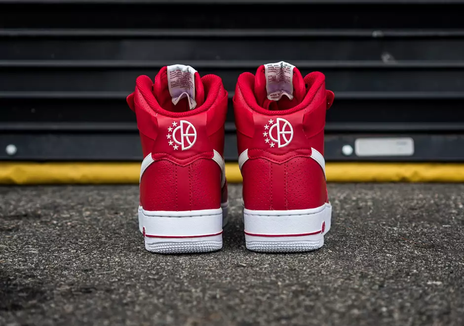 Nike Air Force 1 High Perf Gym Rood