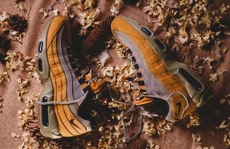 Nike Air Max 95 "Wheat" اکنون در دسترس است