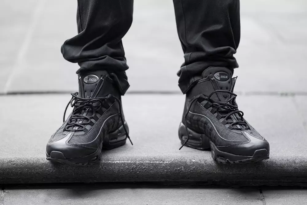 Nike Air Max 95 Sneakerboot Black Zip