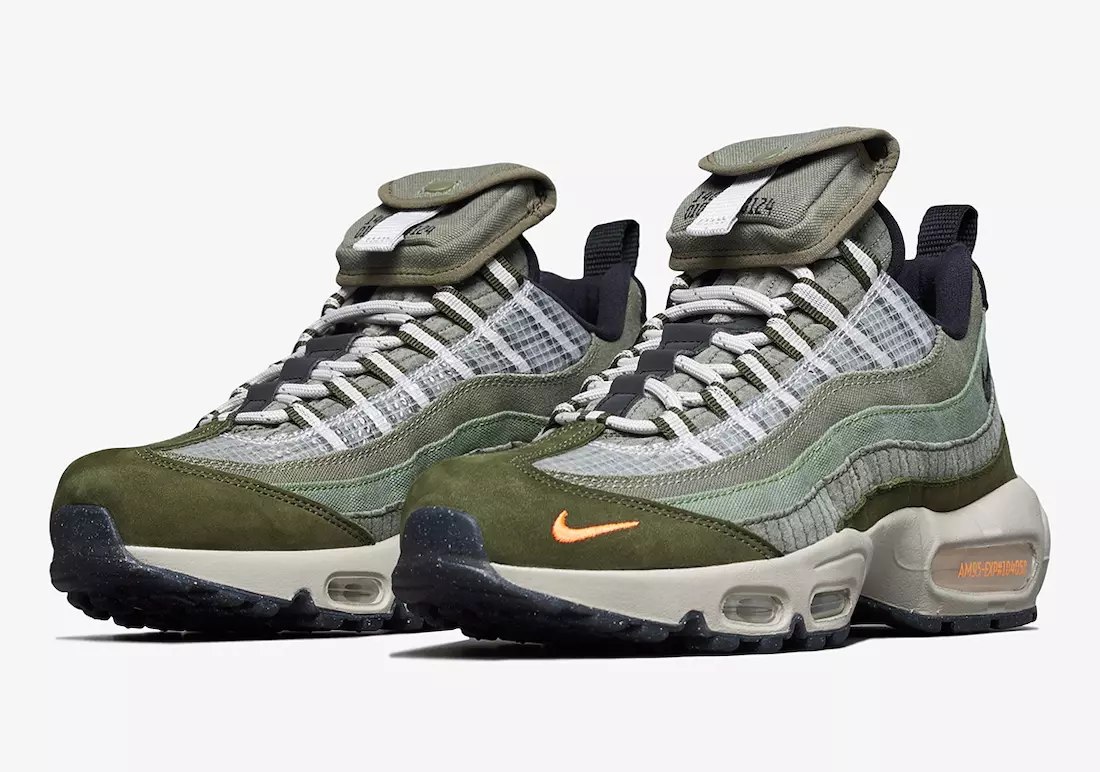 Nike adiciona bolsos de armazenamento de carga ao Air Max 95