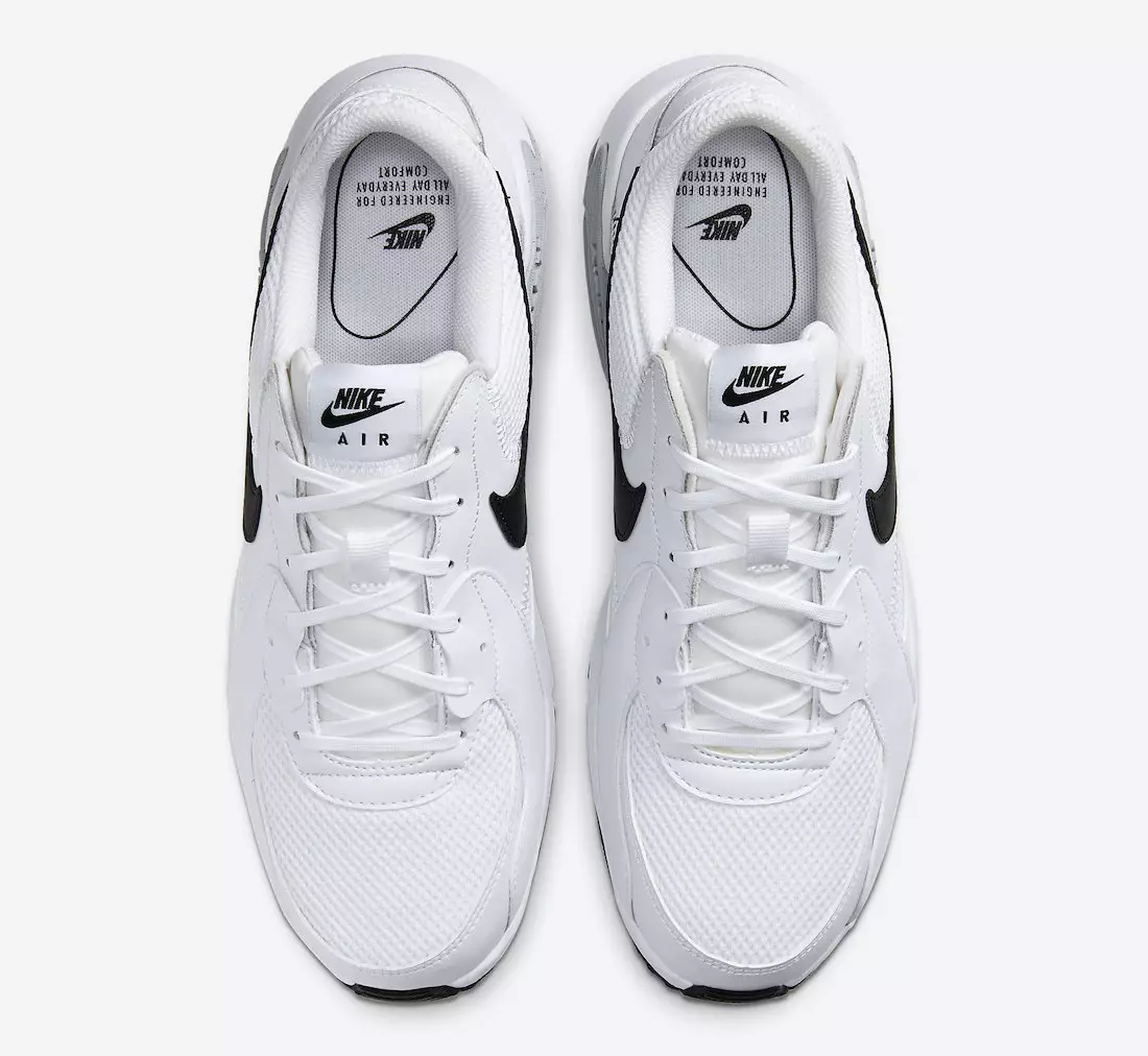 Nike Air Max Excee White Pure Platinum Black CD4165-100 Дата випуску