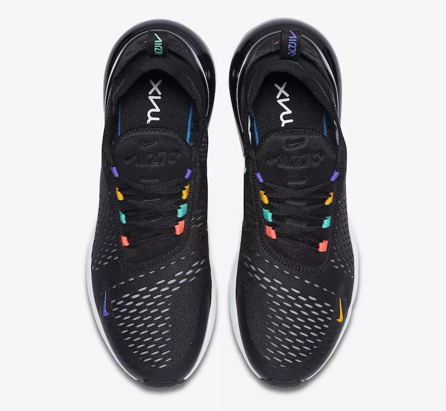 Nike Air Max 270 Black Multi-Color AH8050-023 תאריך יציאה