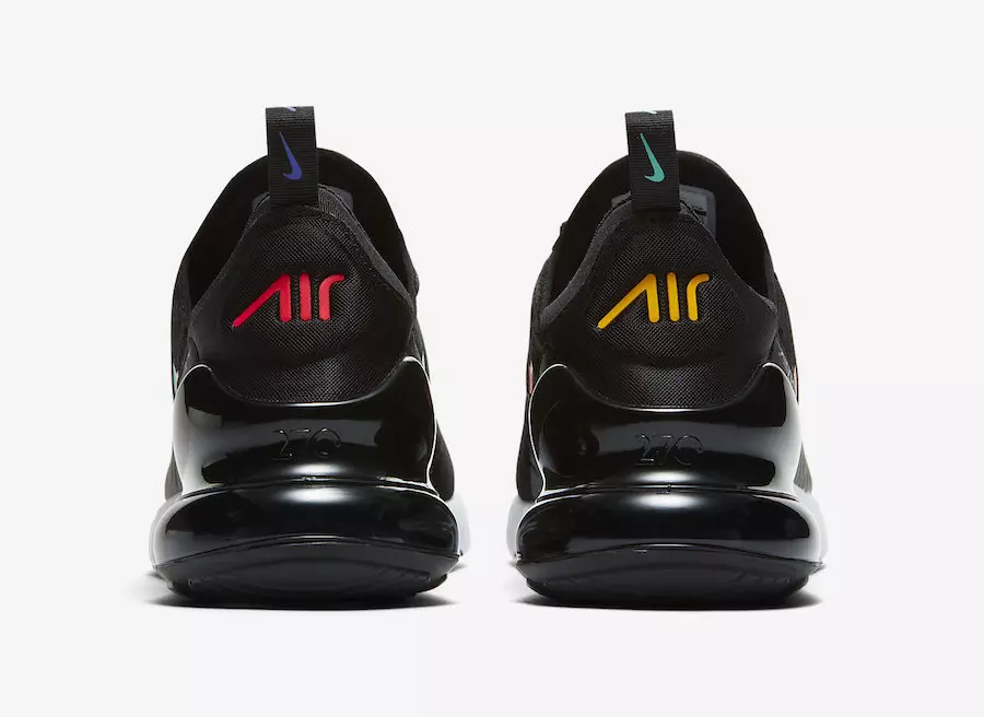 Nike Air Max 270 Black Multi-Color AH8050-023 Utgivelsesdato