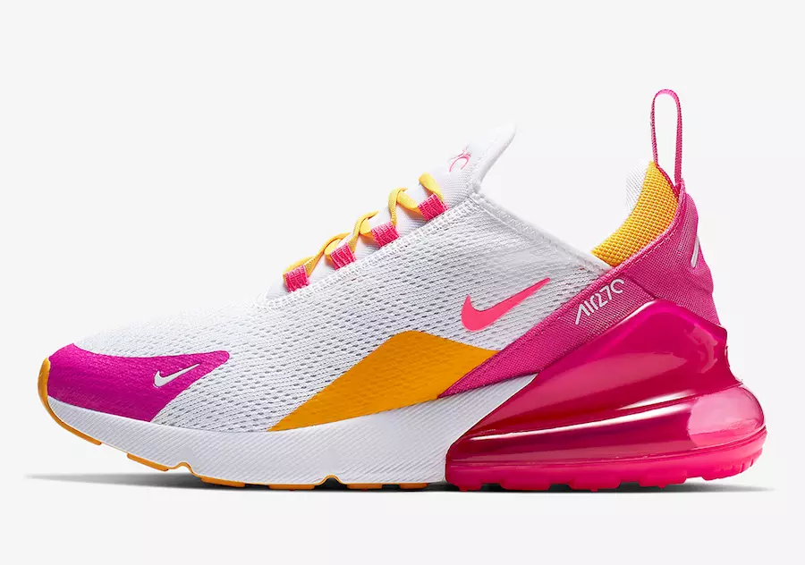 Nike Air Max 270 Laser Fuchsia University Gold CI1963-166 Data lansării