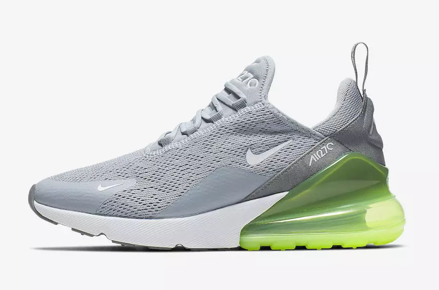 Nike Air Max 270 Obsidian Mist Lime Blast AH6789-404 Шығарылған күні