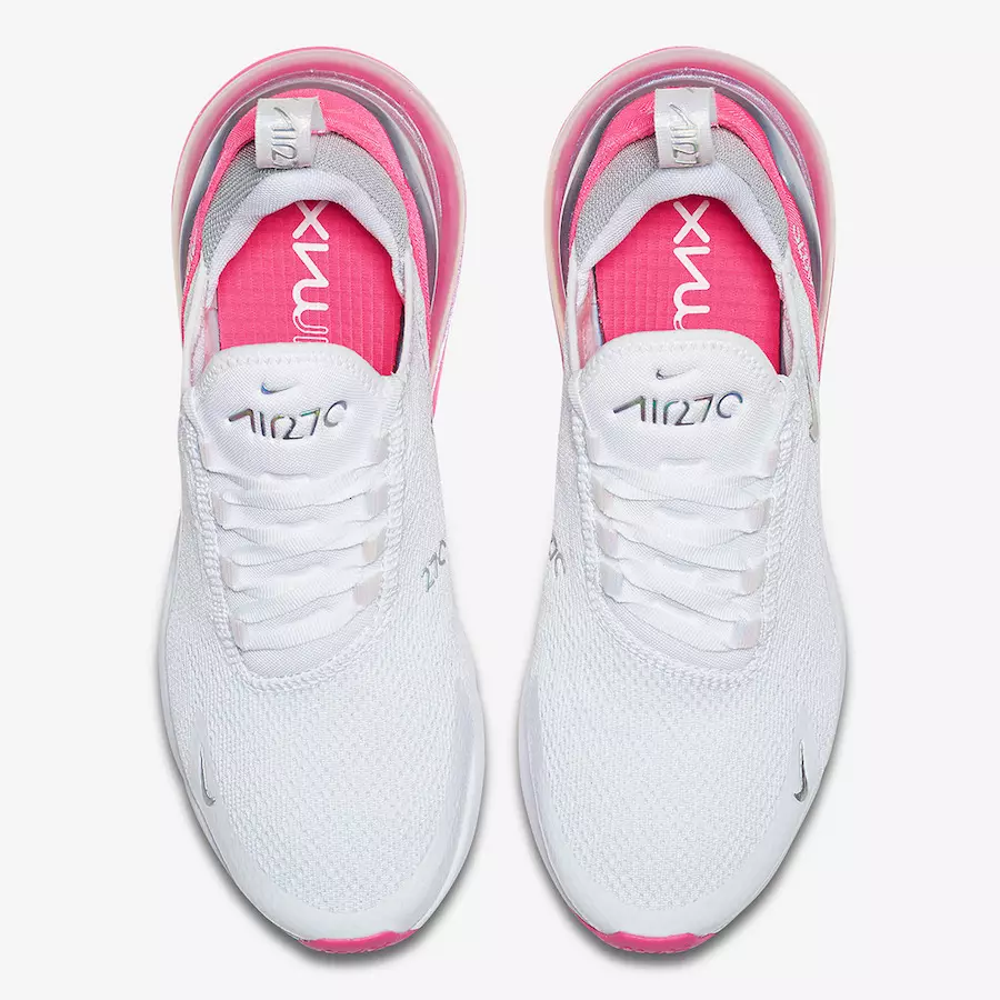 Nike Air Max 270 White Pink Grey CI1963-191 Datum izdaje