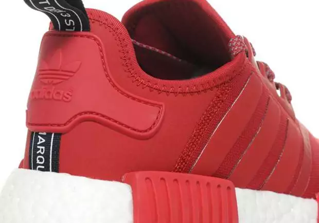 حصريًا في أوروبا NMD R1 من adidas باللون الأحمر بالكامل