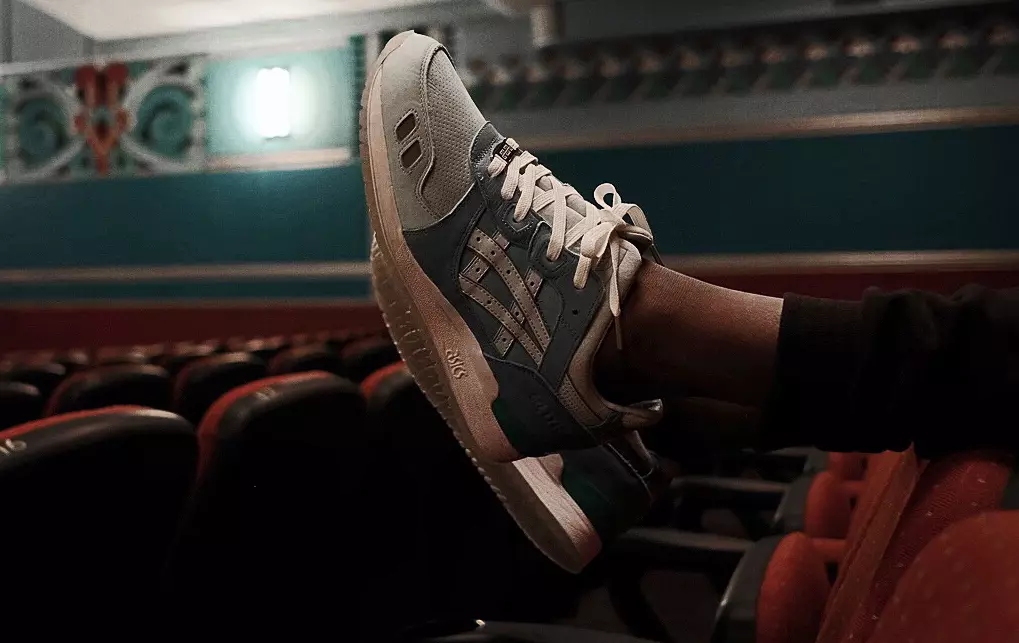 Yüksekler ve Düşükler x ASICS Jel Lyte III Gümüş Ekran