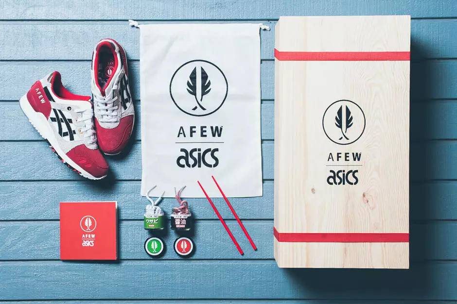 Afew x ASICS Gel Lyte III कोई क्लब 2015