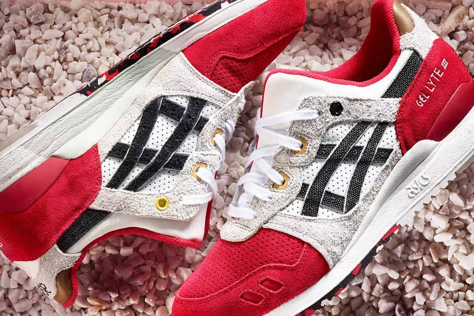 Afew x ASICS Gel Lyte III Koi Klub 2015