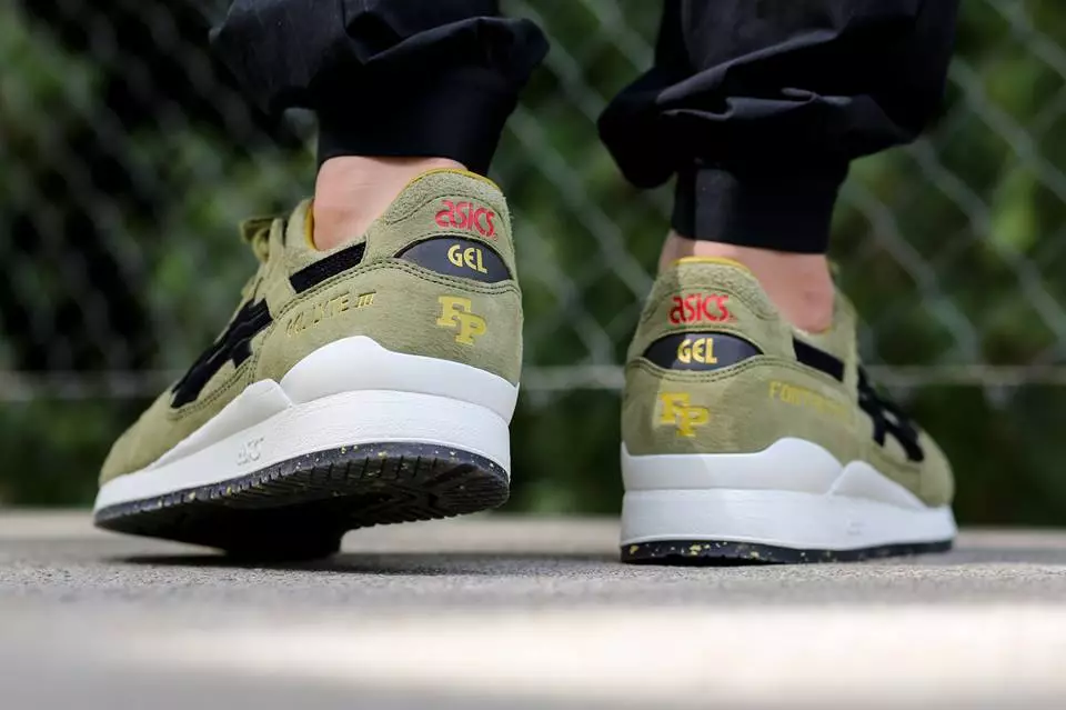 Squad Footpatrol x ASICS Gel Lyte III On Feet