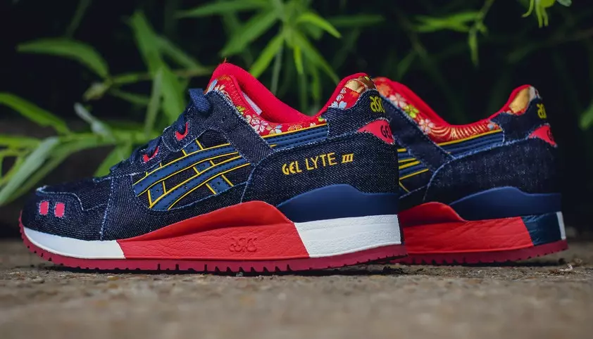 Kimono ASICS Gel Lyte III Okayama Denim ရေတပ်