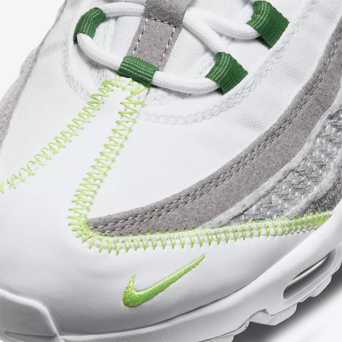 Nike Air Max 95 NRG White Classic Green Electric Green CU5517-100 ဖြန့်ချိသည့်ရက်စွဲ