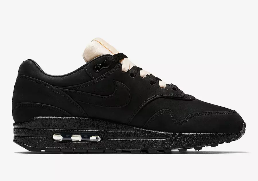 Maria Sharapova Nike Air Max 1 Suede Hitam