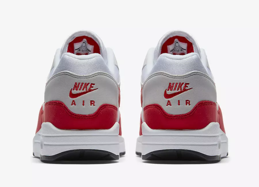 Nike Air Max 1 אוניווערסיטעט רויט רעסטאָקק