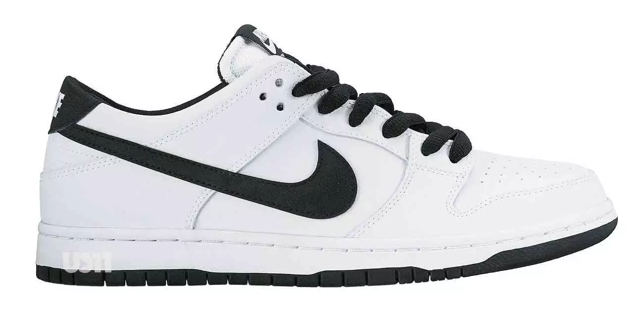 Nike SB Dunk Faible Blanc Noir