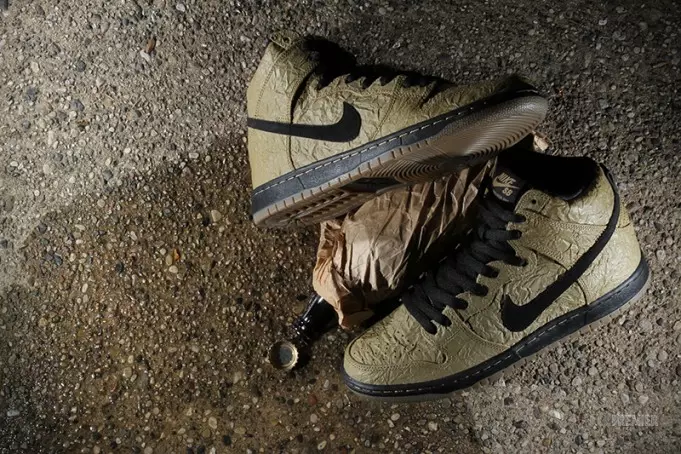 Papierová taška Nike SB Dunk High Brown