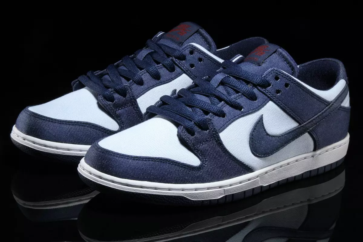 Nike SB Dunk Low Binary Niebieski 854866-444