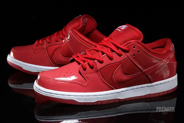 Nike SB Dunk Low Air Jordan 11 Czerwony Biały