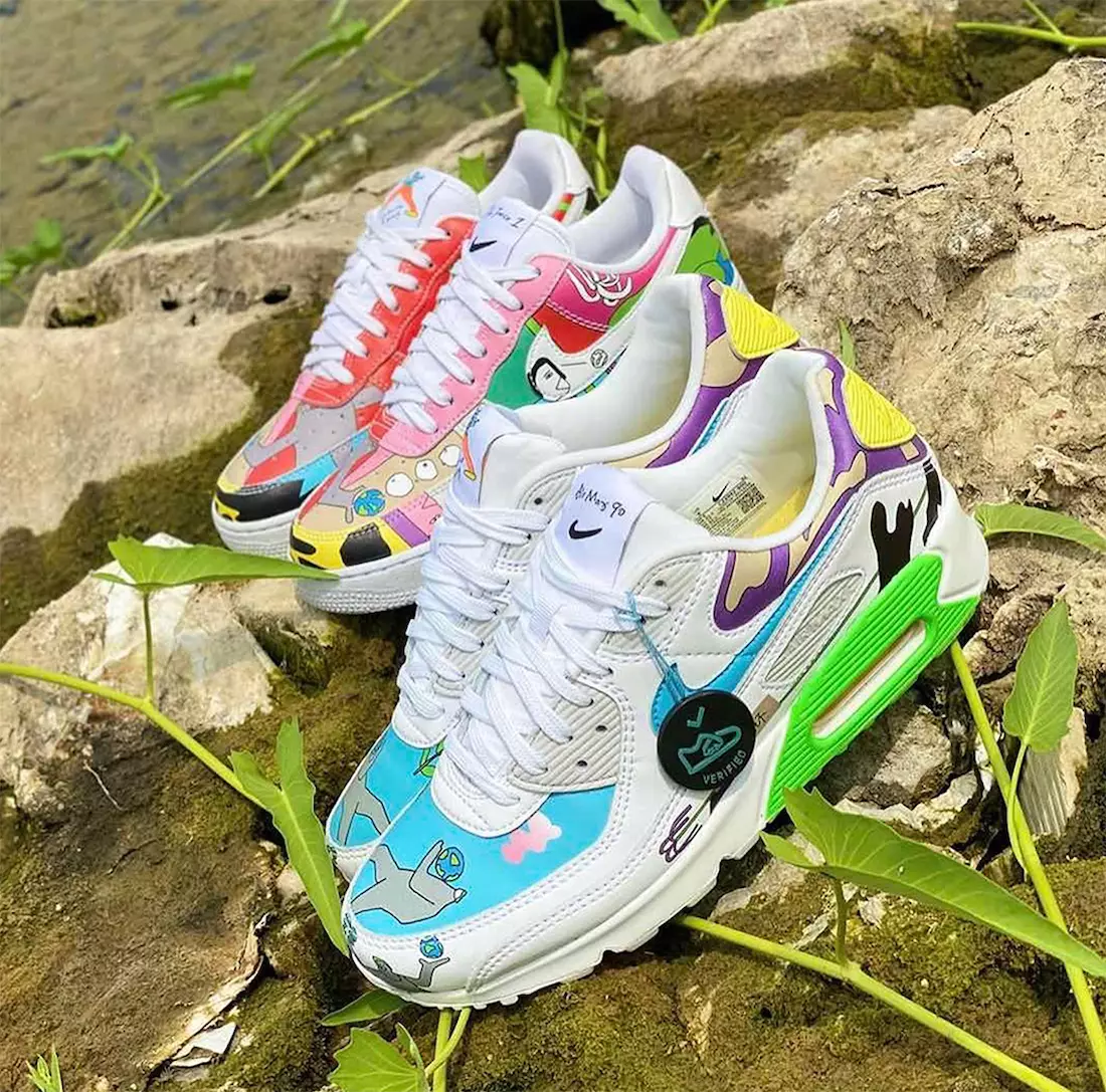 Ruohan Wang Nike Air Max 90 ဖြန့်ချိသည့်ရက်စွဲ