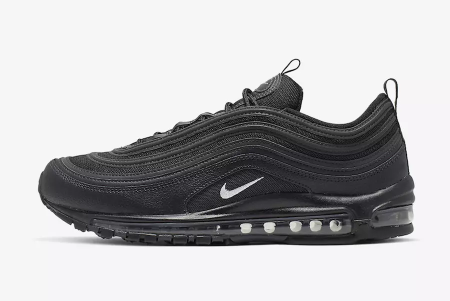 Nike Air Max 97 Black White Anthracite 921826-015 Tarikh Tayangan