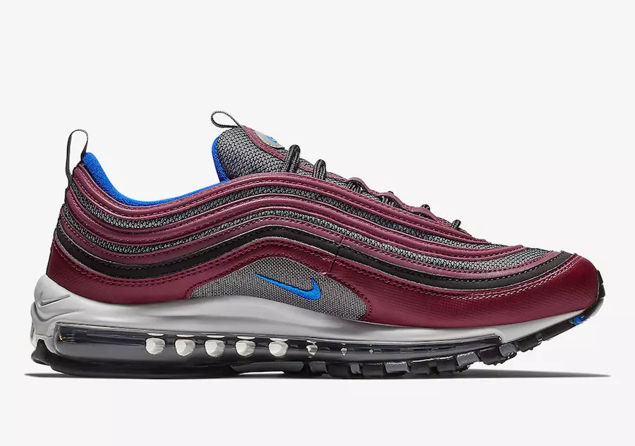 Nike Air Max 97 Night Maroon Racer Blue 921826-012 Чыгарылган күнү