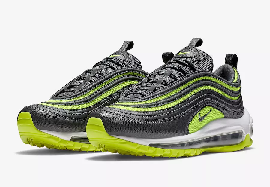 Nike Air Max 97 netrukus pasirodys juodos ir neoninės žalios spalvos