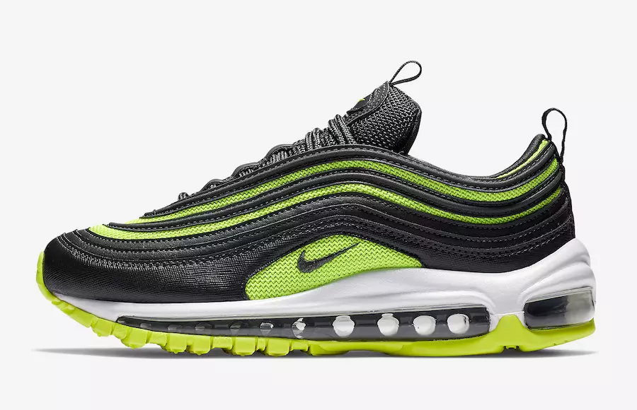 Nike Air Max 97 Nere Neon Verdi 921733-014 Data di rilascio