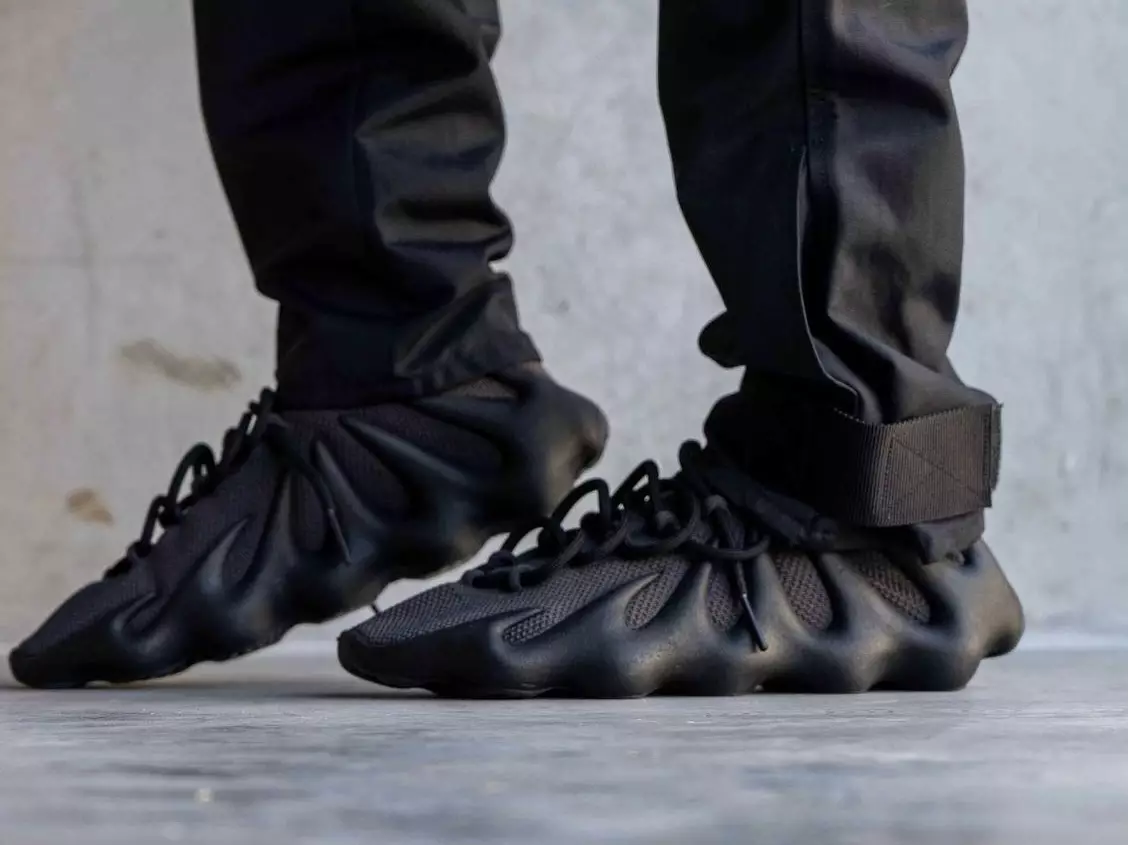 adidas Yeezy 450 Dark Slate On-Feet