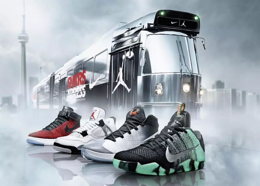 Nike/Jordan przedstawia All-Star SNKRS Express