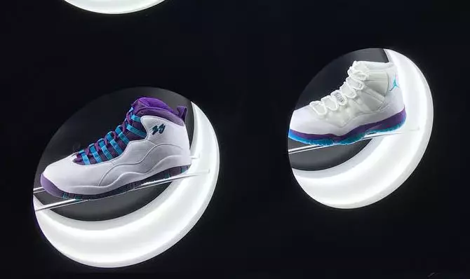 Charlotte Hornets Air Jordan -näytteet