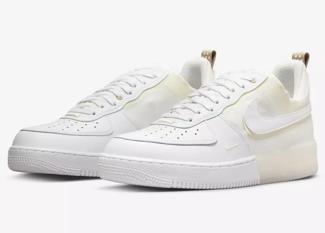 Nike Air Force 1 React Hindistan Cevizi Sütü DH7615-100 Çıkış Tarihi