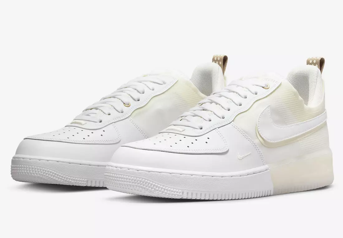 Nike Air Force 1 React Coconut Milk DH7615-100 Дата на издаване