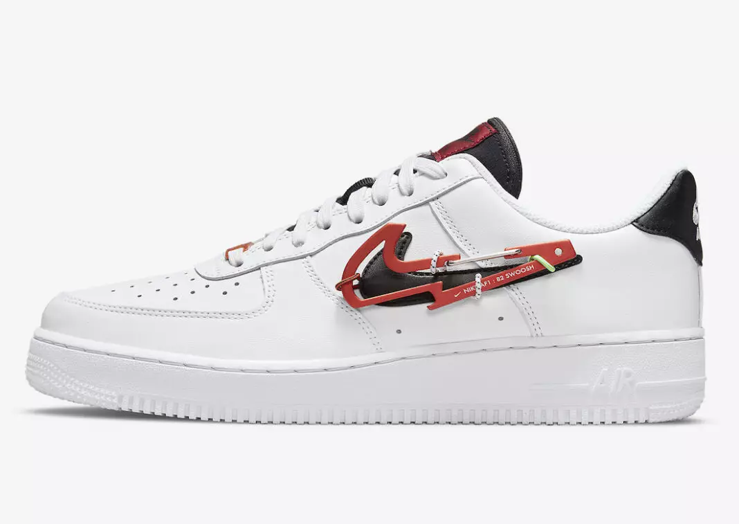 Nike Air Force 1 zemās karabīnes Swoosh DH7579-100 izlaišanas datums