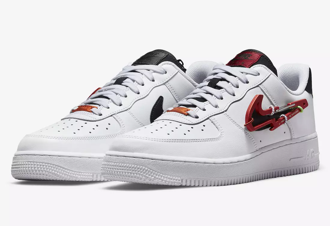 Nike Air Force 1 zemās karabīnes Swoosh DH7579-100 izlaišanas datums