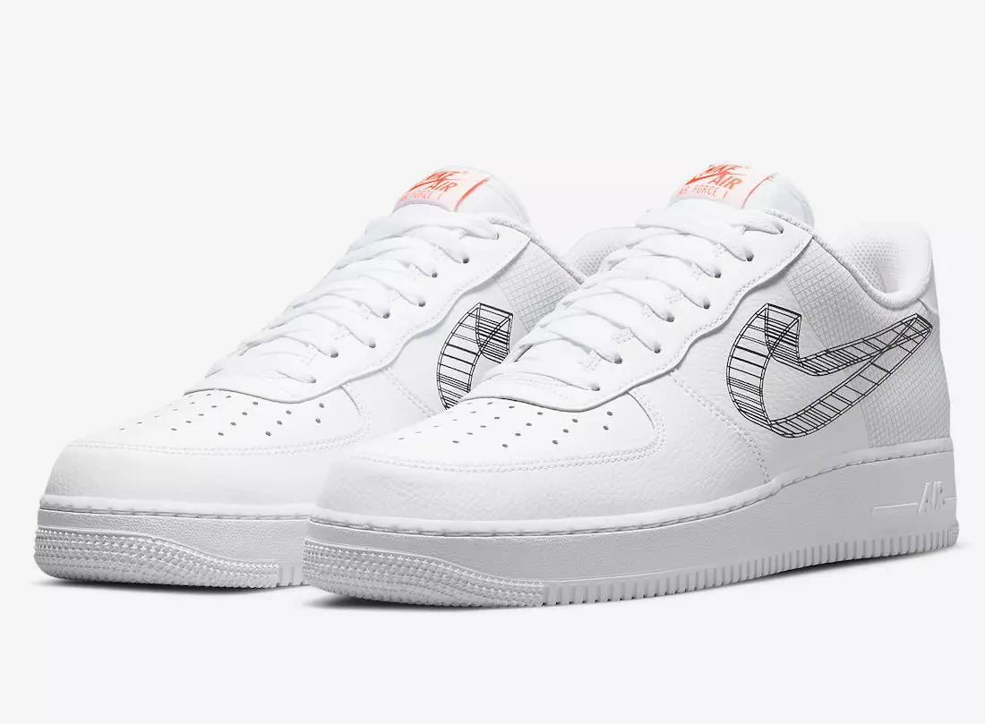 Nike Air Force 1 Low 3D Swoosh DR0149-100 Udgivelsesdato