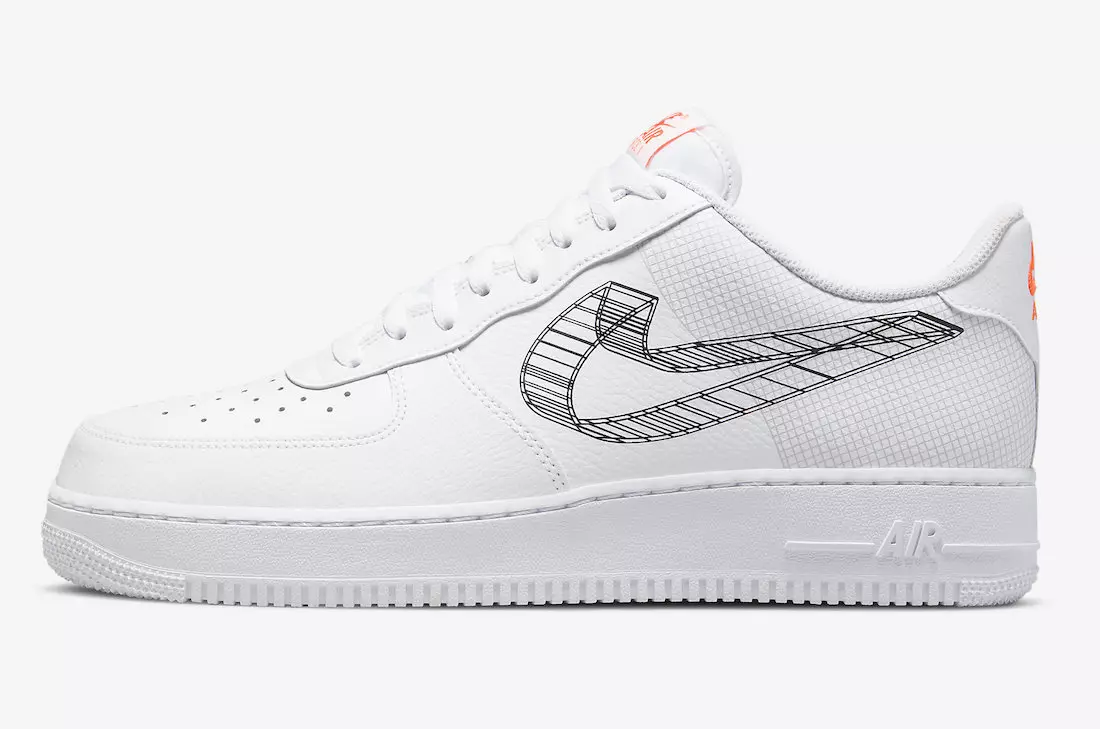 Nike Air Force 1 Low 3D Swoosh DR0149-100 출시일
